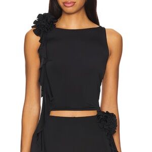 Giulia Top in Black Lovers and Friends - Revolve part of the set New